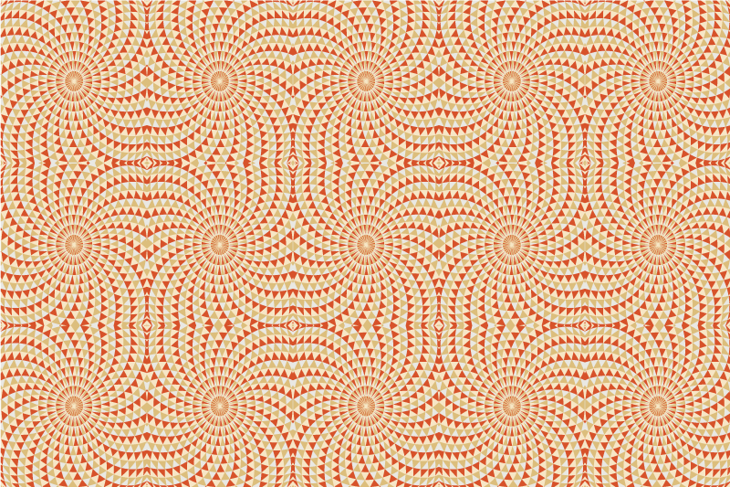 Mandala kuviointi vinyylimatto - Tenstickers