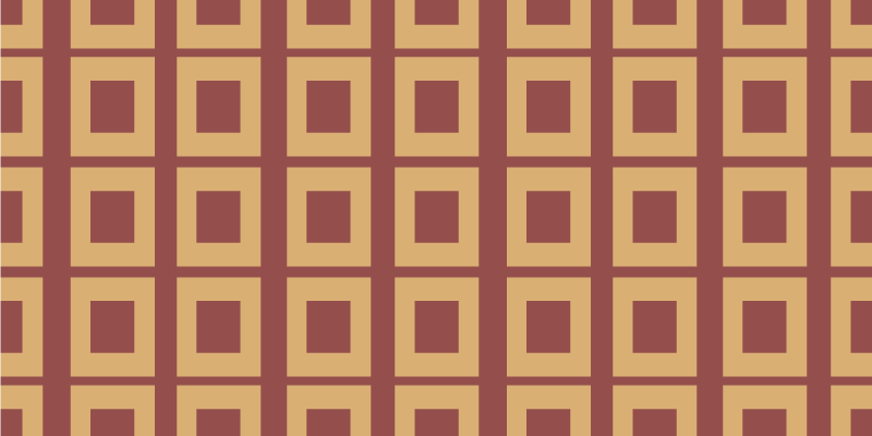 Geometriset neliöt geometrinen vinyylimatto - Tenstickers