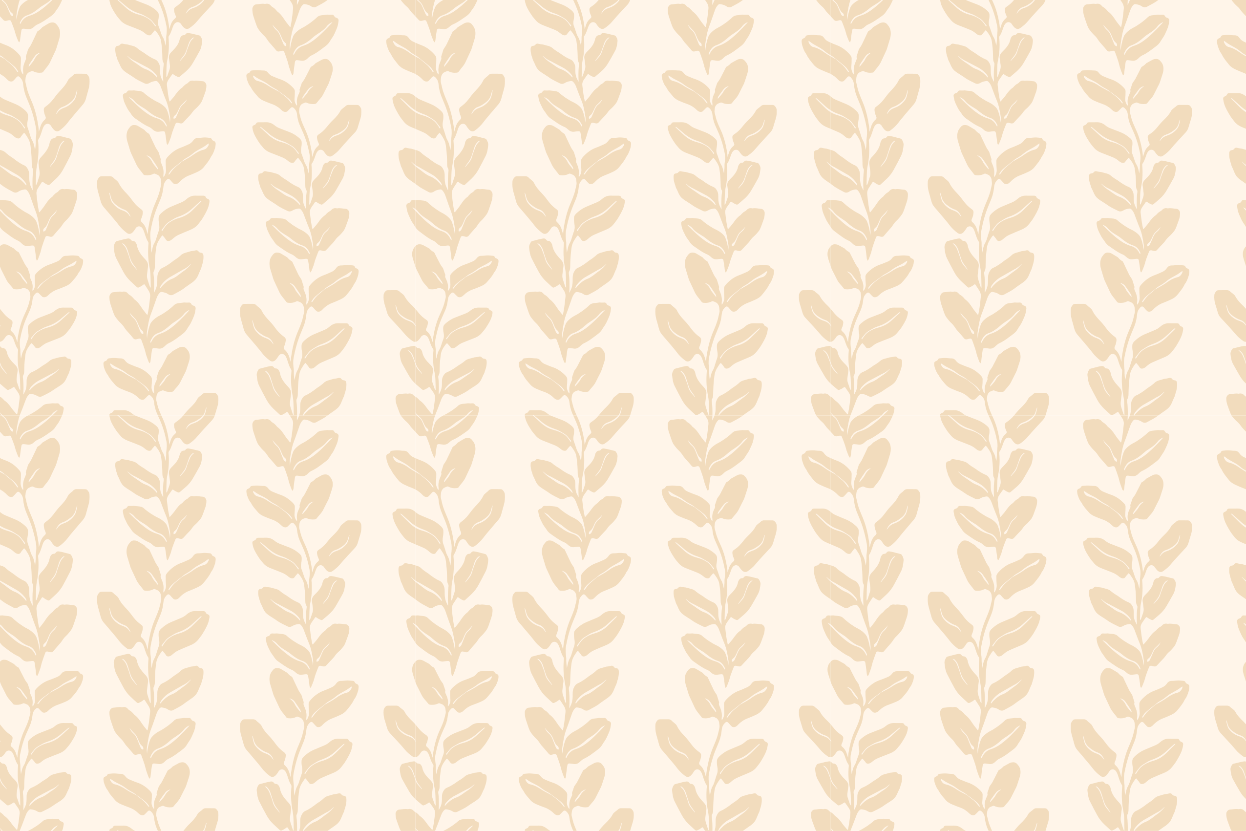 Kasvitieteellinen kuvio kukka vinyylimatto - Tenstickers