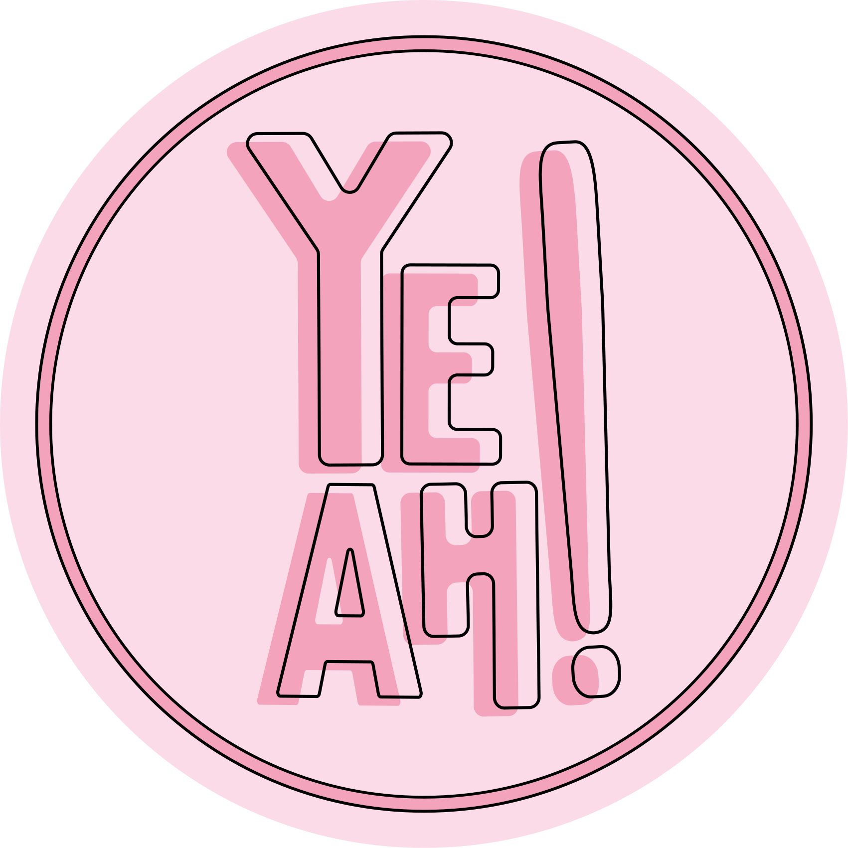 Ilmeikäs tekstimotiivi lauseke vinyylimatto - Tenstickers