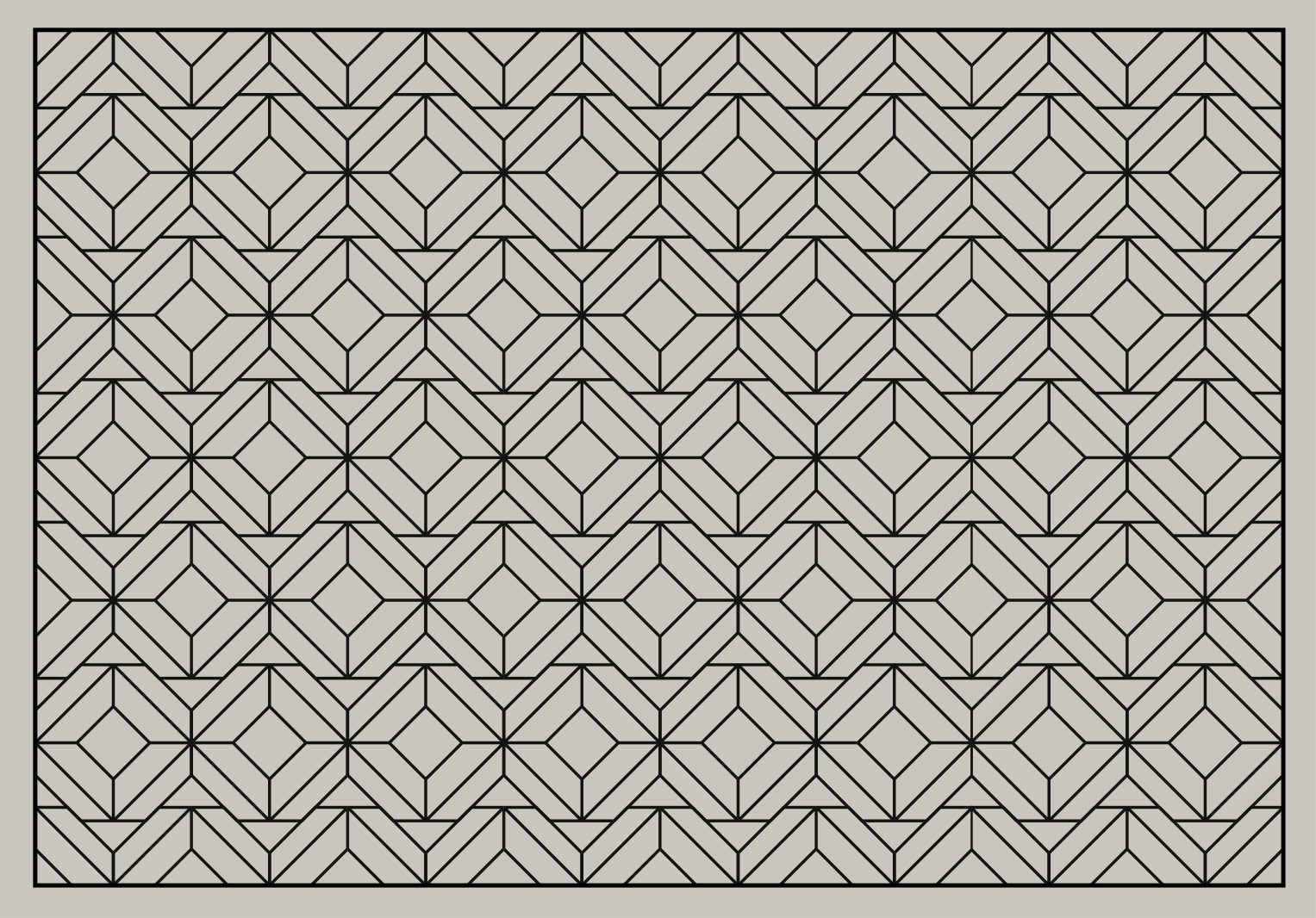 Geometrinen kuviointi vinyylimatto kylpyhuoneeseen - Tenstickers