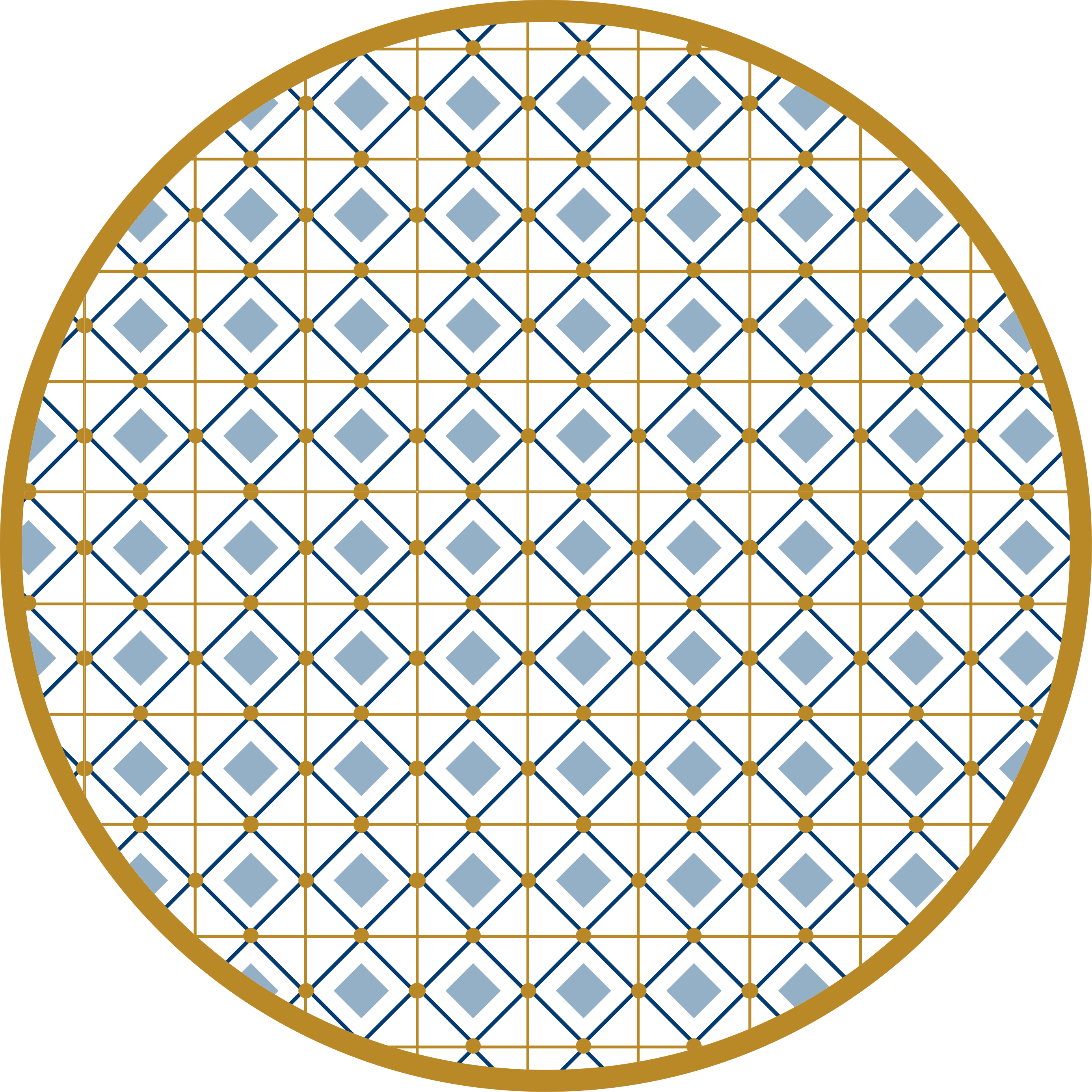 Pyöreät laatat laatta vinyylimatto - Tenstickers