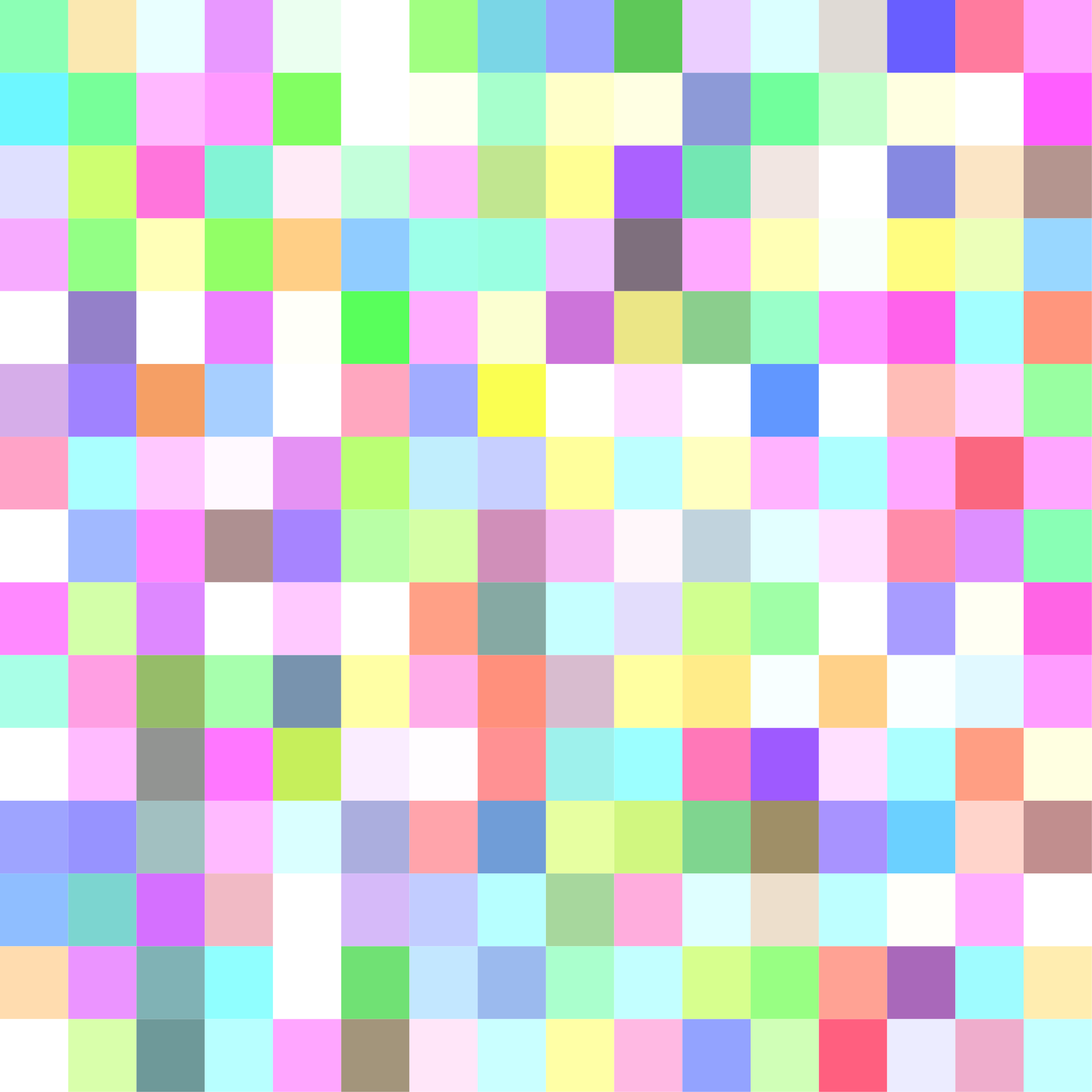 Värikäs neliö kuvio vinyylimatto geometrinen - Tenstickers