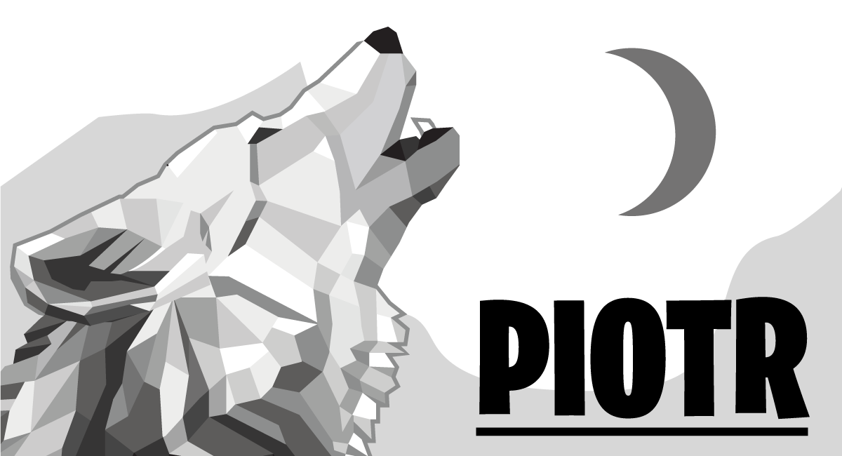 Geometrinen susi nimi vinyylimatto - Tenstickers