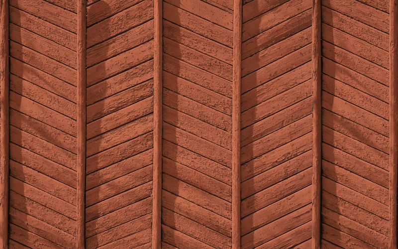 Puiset lankut yksityiskohdat puu aiheinen vinyylimatto - Tenstickers