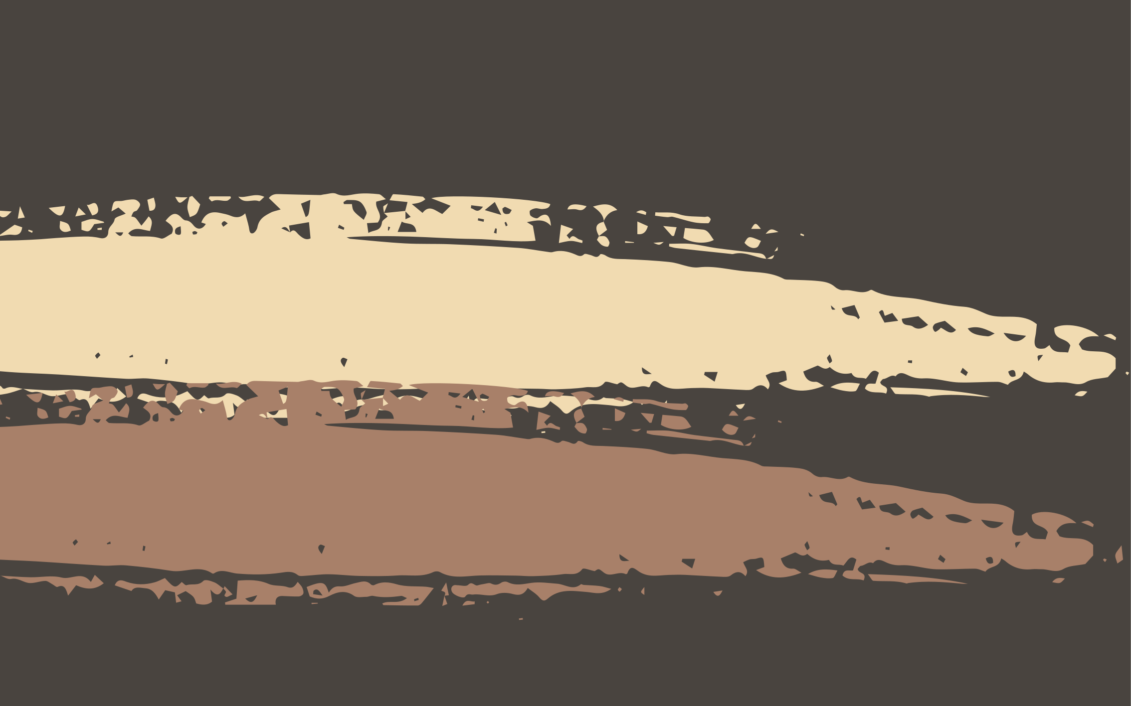 Minimalistinen vinyylimatto kolme pystysuoraa raitaa - Tenstickers