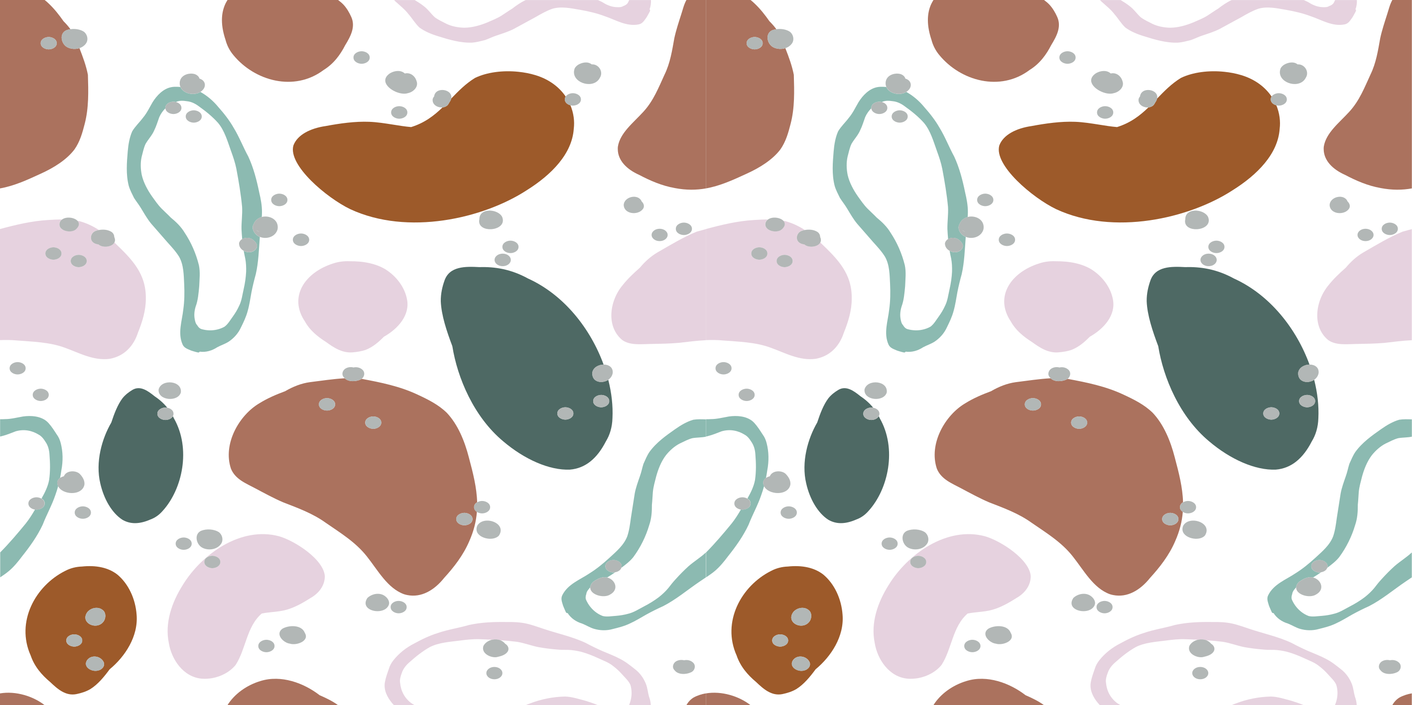 Epäsäännöllinen abstrakti muotokuvio vinyylimatto minimalistinen - Tenstickers