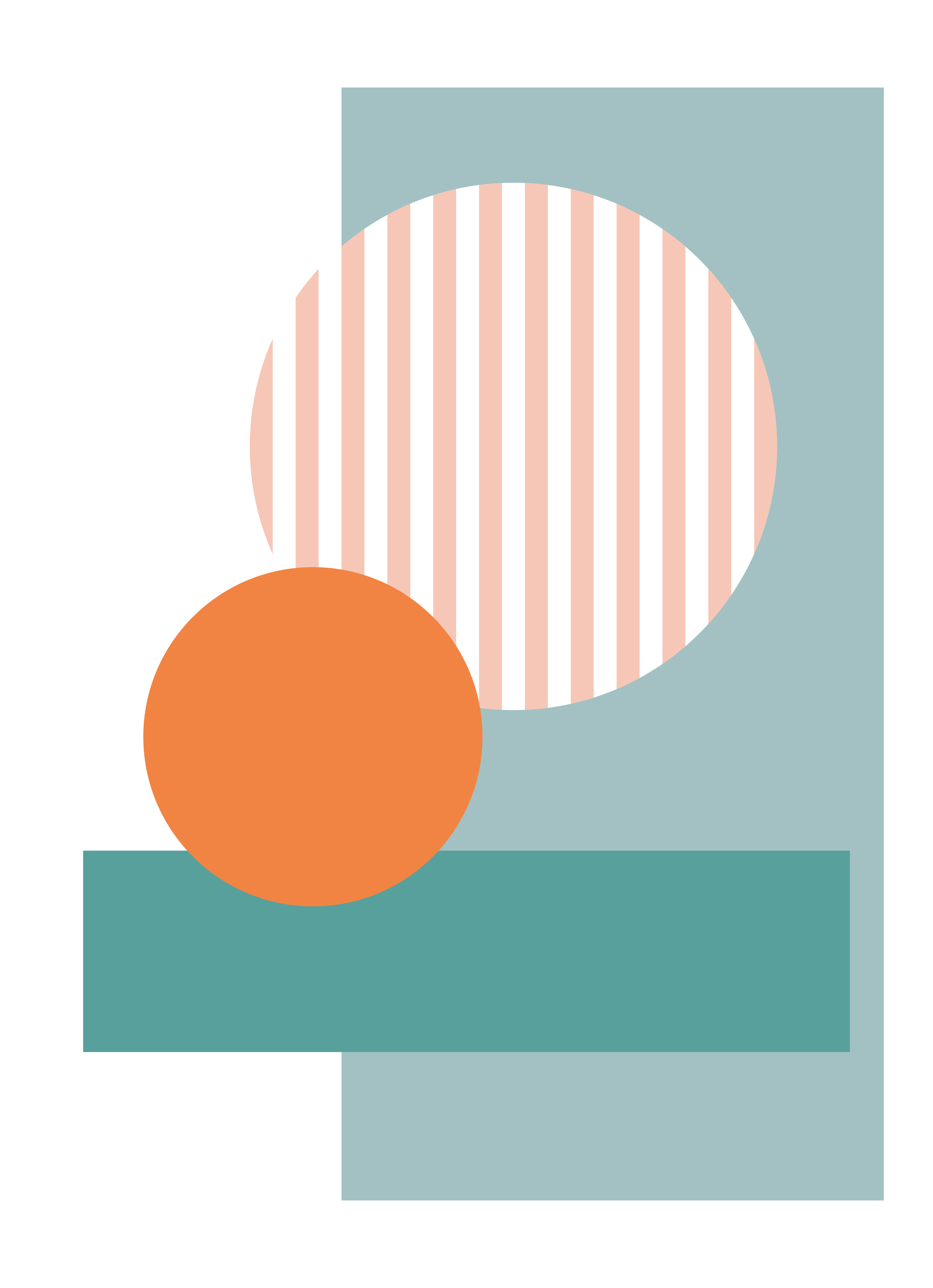 Aurinkoiset geometriset ympyrät moderni vinyylimatto - Tenstickers