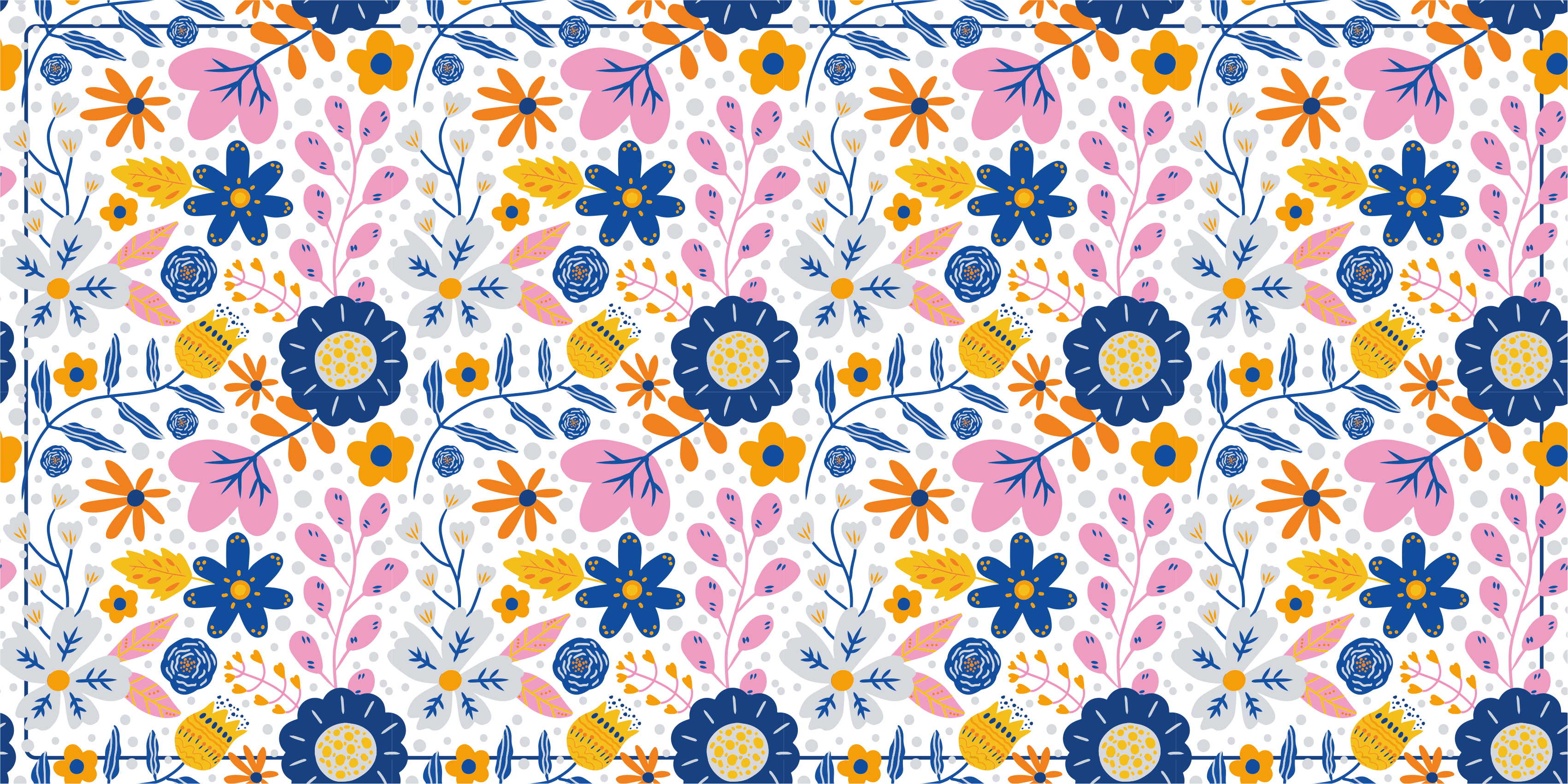 Kukkailuaika luonto teemainen vinyylimatto - Tenstickers