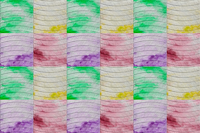 Ramblas laatat olohuone vinyylimatto - Tenstickers