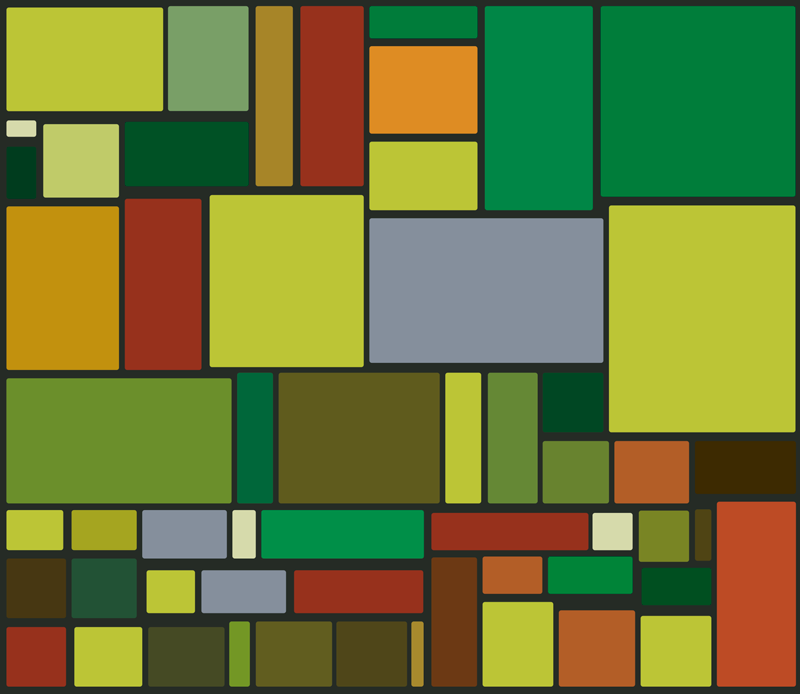 Monivärinen retro-mosaiikki geometrinen vinyylimatto - Tenstickers