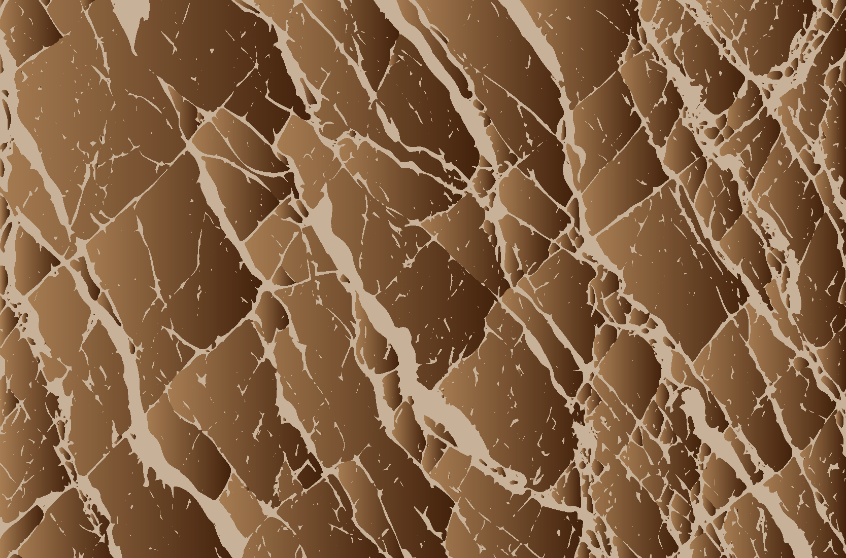 Ruskea marmoriefekti ruokasali vinyylimatto - Tenstickers