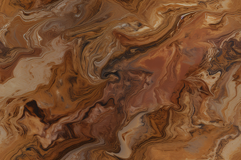 Ruskea sävy marmori vinyylimatto - Tenstickers