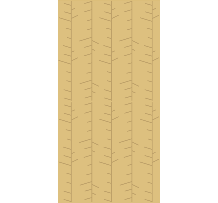 Tyylitelty minimalistinen kuvio puutapetti - Tenstickers