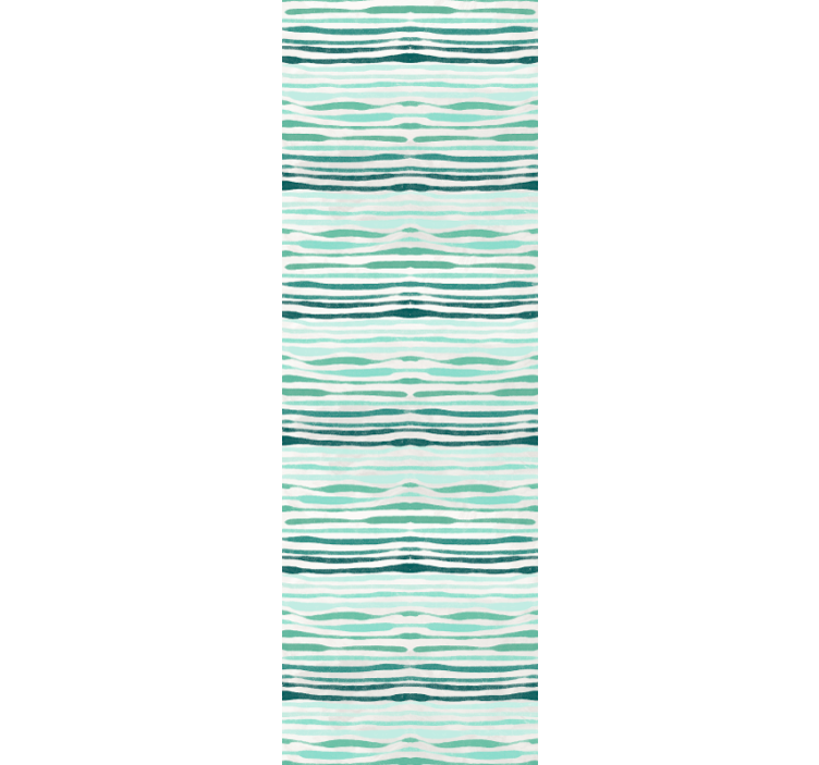 Nestemäinen aaltokuvio kuviotapetti - Tenstickers