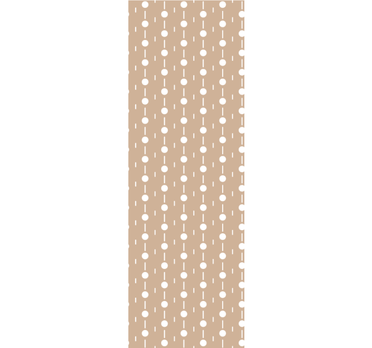 Pyöreät valkoiset pisteet pallotapetti - Tenstickers