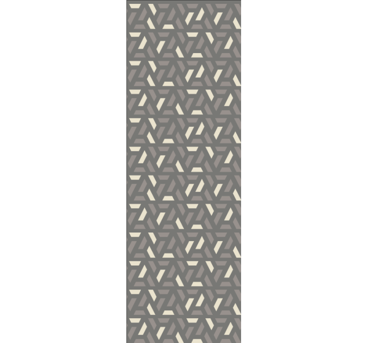 Abstraktien muotojen kerros geometrinen tapetti - Tenstickers