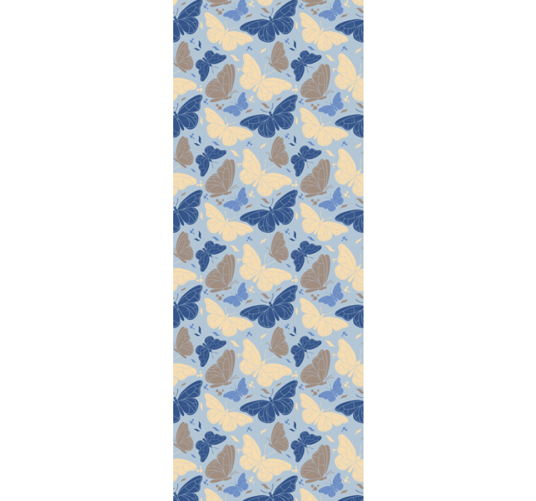 Värikkäitä lepattavia hyönteisiä perhostapetti - Tenstickers