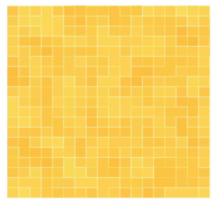 Mosaickuvio ornamentti tapetti - Tenstickers