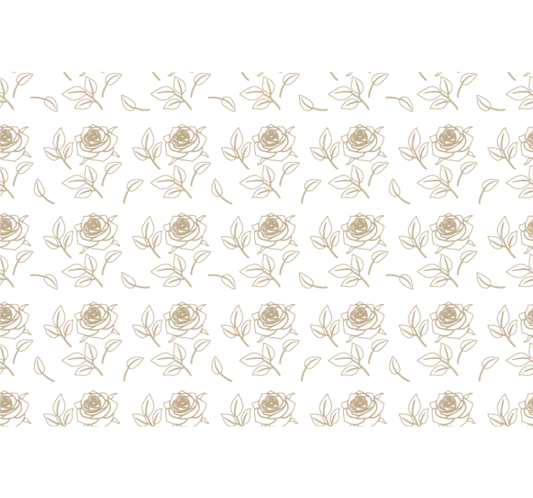 Elegantti ruusuornamentti tapetti - Tenstickers