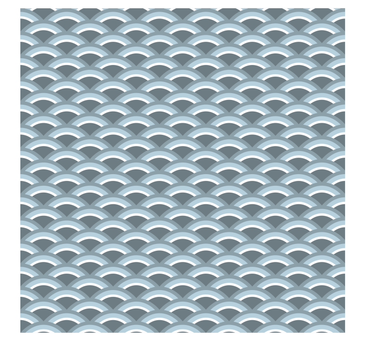 Eläintapetti sinihaitarimalli - Tenstickers