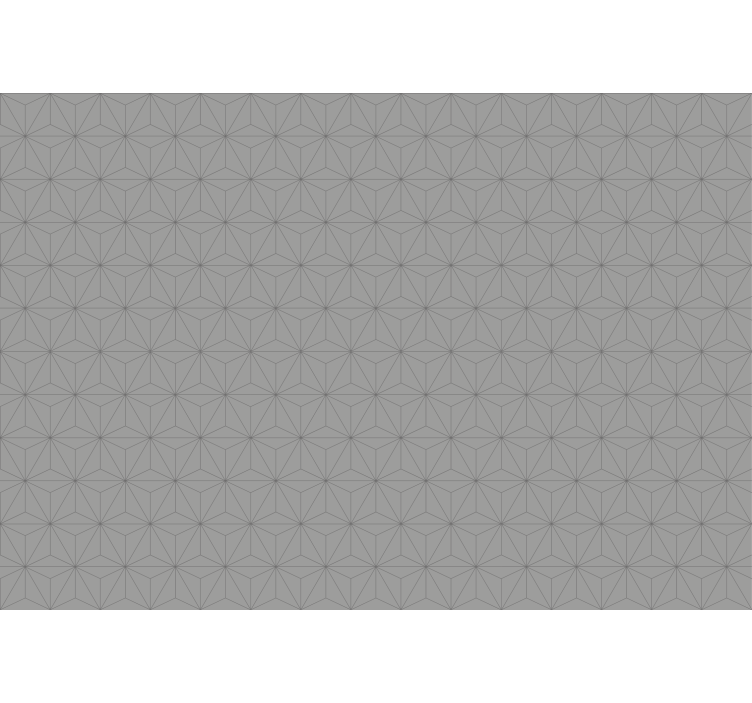 Harmaat betonikolmiot toimiston tapetti - Tenstickers