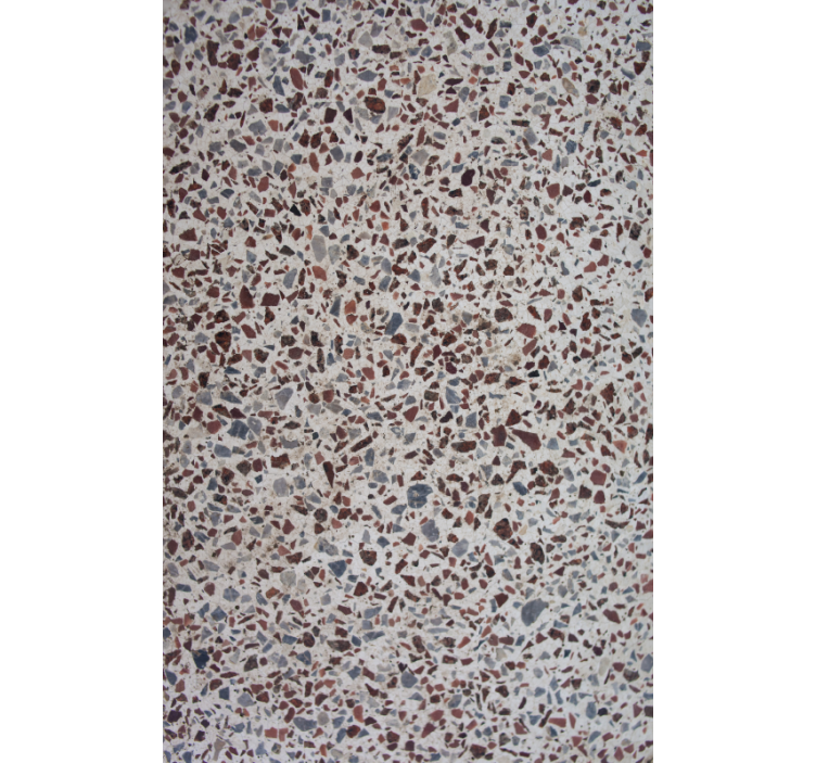 Efekti tapetti terrazzo harmaa väri - Tenstickers