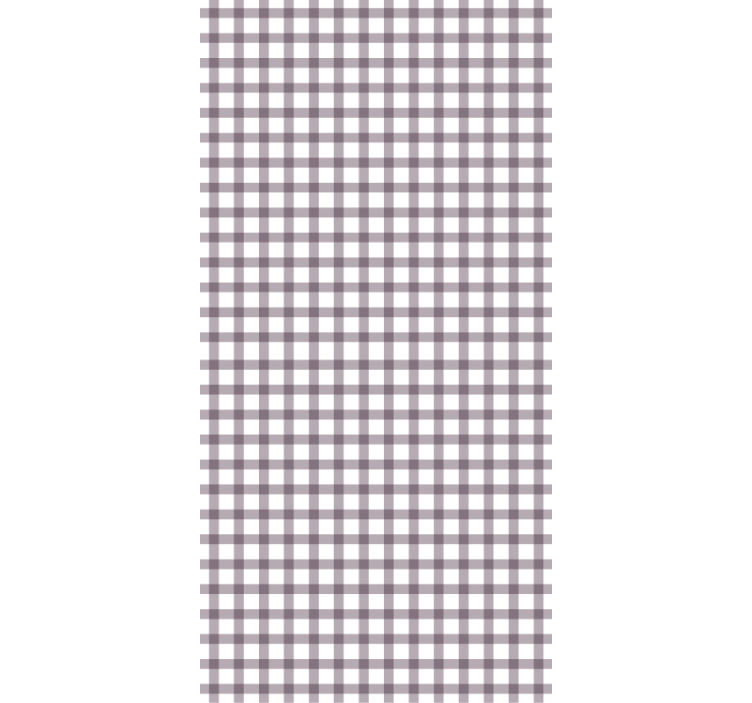 Lilac gingham efekti tapetti - Tenstickers