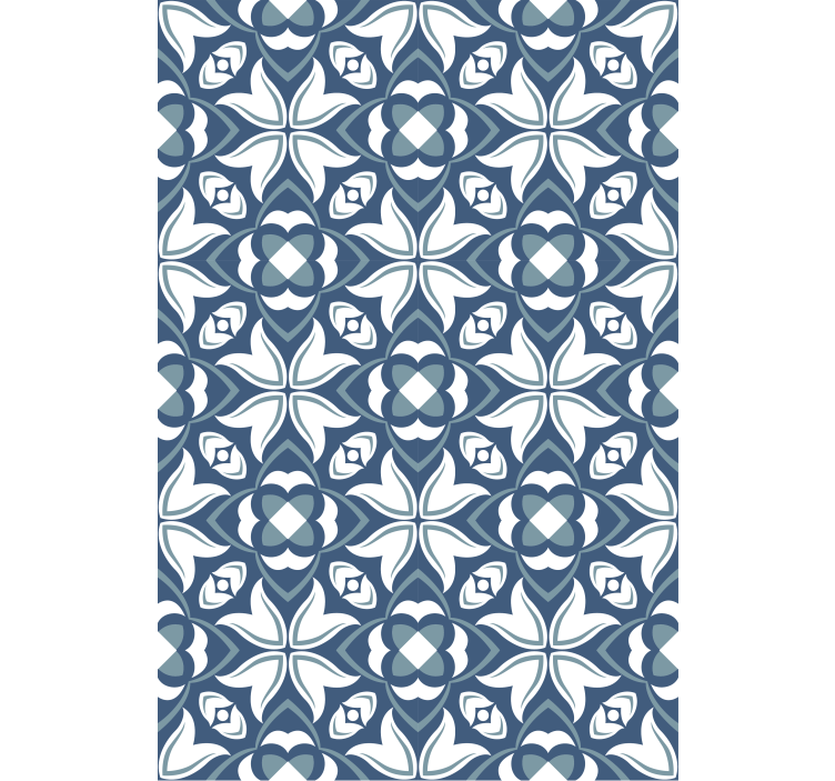 Graceful botanical elements laattatapetti - Tenstickers
