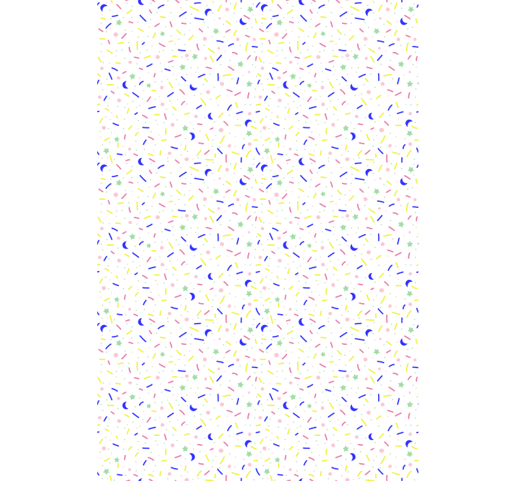 Pohjoismainen tapetti värikkäät strösselit kuviot - Tenstickers