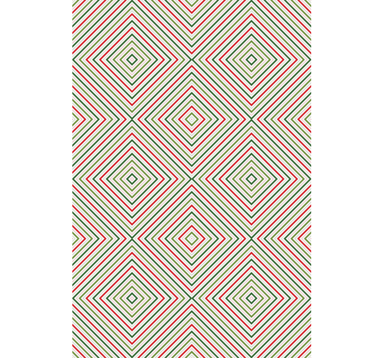 Geometriset muotoilut kuviotapetti - Tenstickers