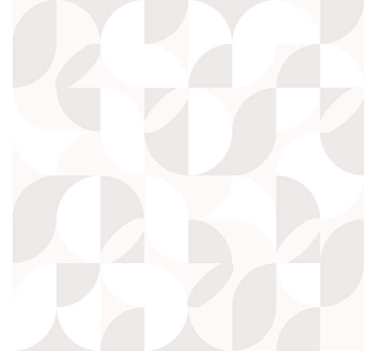 Moderni tapetti retro valkoiset sävyt - Tenstickers