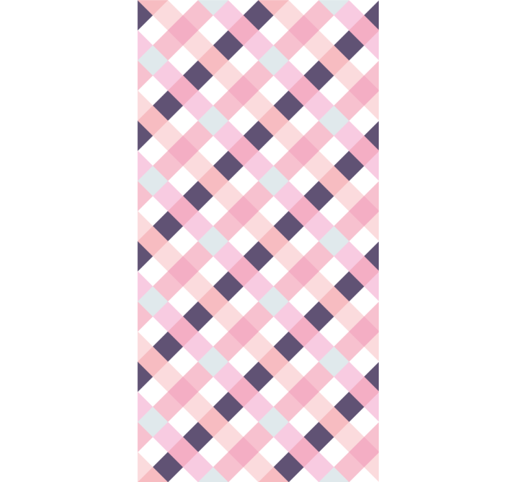 Moderni tapetti timanttikuviolta harmoninen - Tenstickers