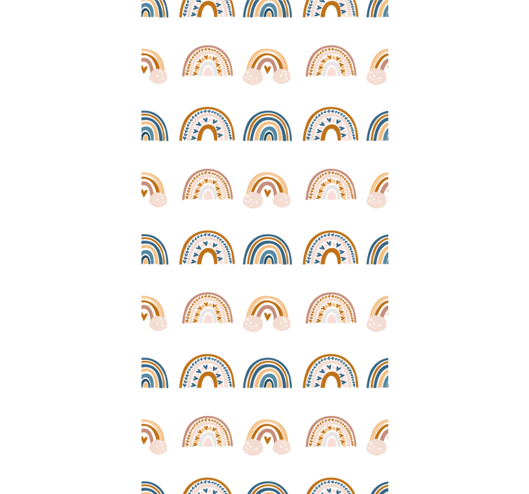 Pohjoismaiset sateenkaarisymbolit lastenhuoneen tapetti - Tenstickers