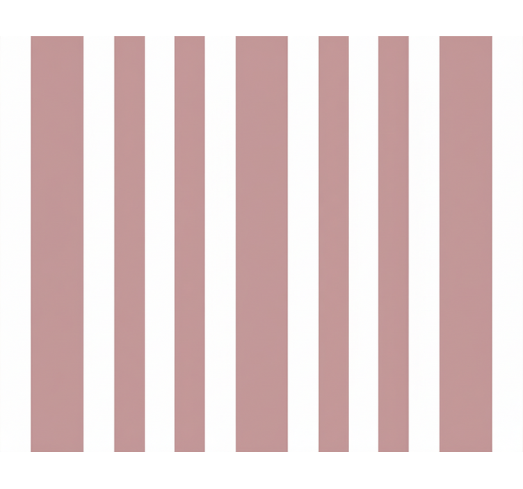 Pystysuora raitatapetti vaaleanpunainen ja valkoinen - Tenstickers