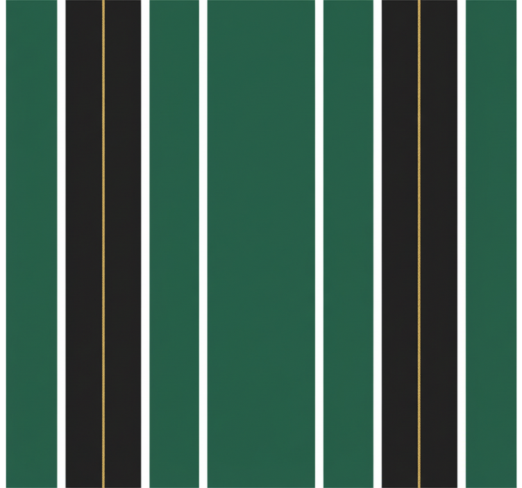 Pystysuora raitatapetti vihreä ja musta - Tenstickers