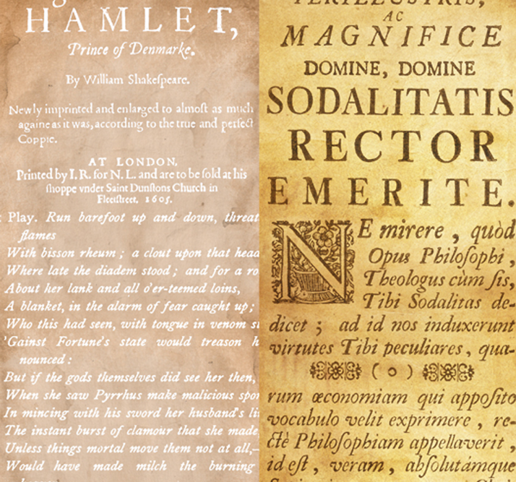 Konkreettinen epigrafiikka betoni tapetti - Tenstickers