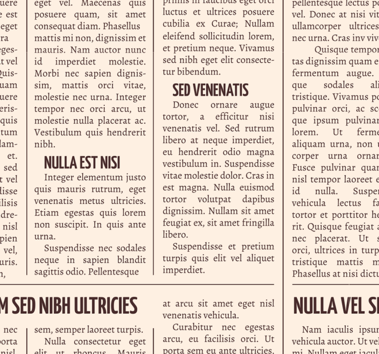 Tapetti vintage sanomalehti tulosta abstrakti tapetti - Tenstickers