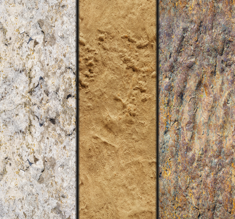 Kivi luola moderni tapetti - Tenstickers