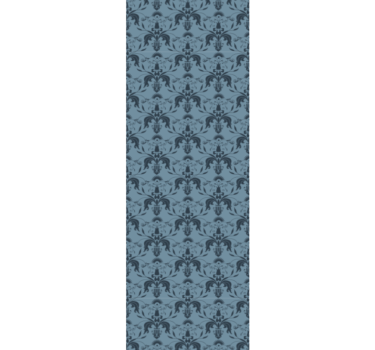 Koristeelliset lehdet ornamentti tapetti - Tenstickers