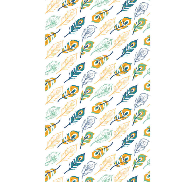 Höyhenen eleganssia taide tapetti - Tenstickers