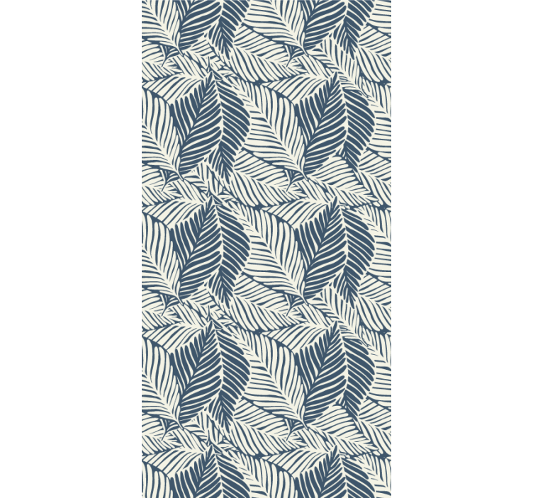 Lehtikuvioita luonto tapetti - Tenstickers