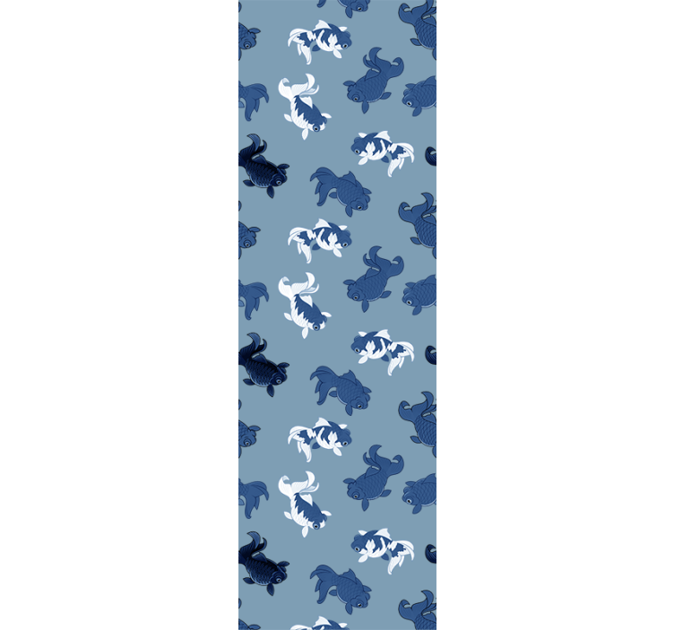 Hassuiset kulmahampaat koira tapetti - Tenstickers