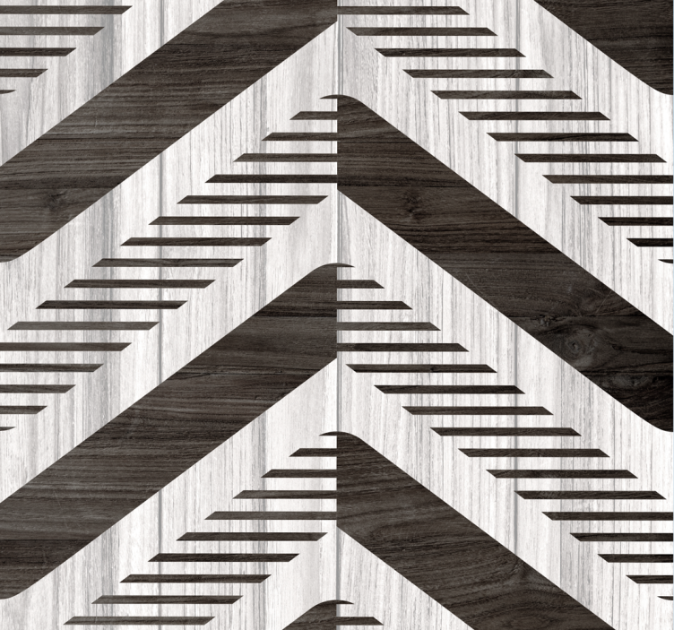 Harmaa sokkelo kuvioitu tapetti - Tenstickers