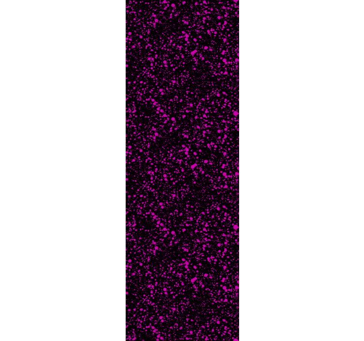 Musta ja vaaleanpunainen maaliroiske taide tapetti - Tenstickers