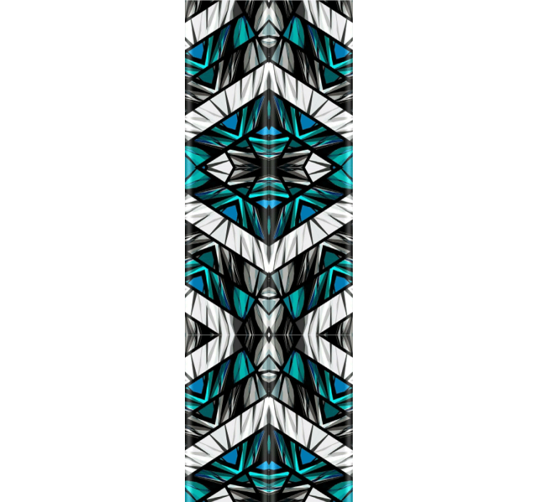 Kaleidoskooppinen symmetria geometrinen tapetti - Tenstickers