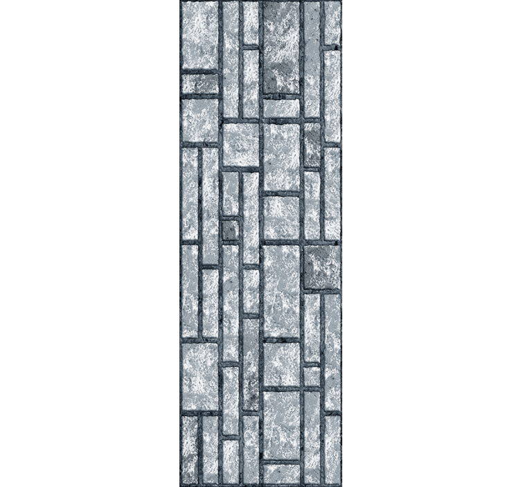 Kaupunkien tiilimuuraus teollinen tapetti - Tenstickers