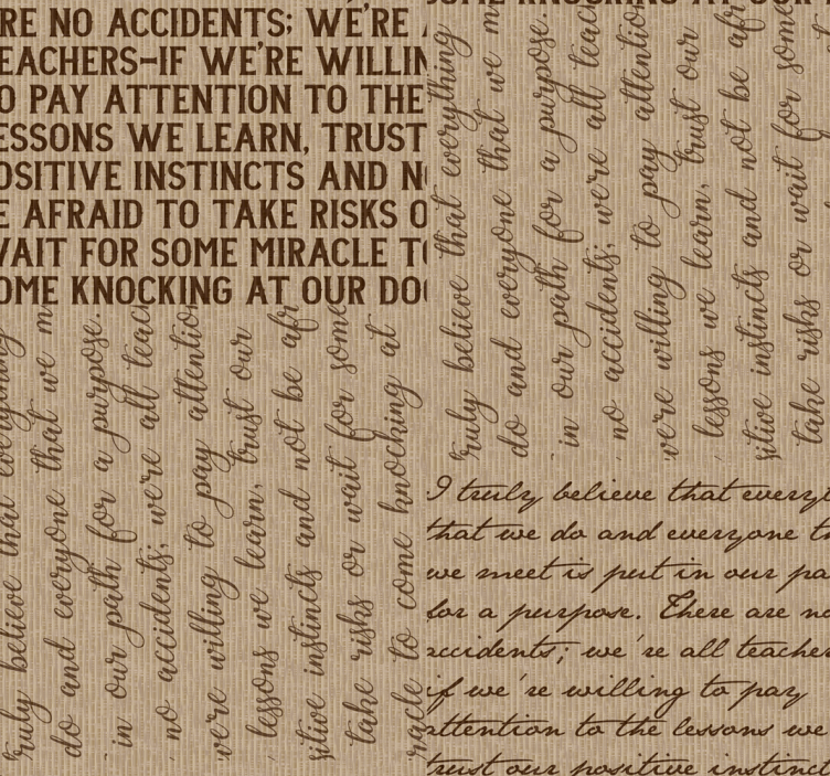 Mitä uskomme kirjekuvan tapettiksi - Tenstickers