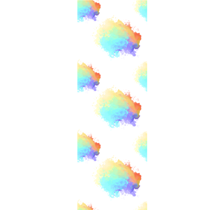 Värikäs abstrakti kuvio abstrakti tapetti - Tenstickers