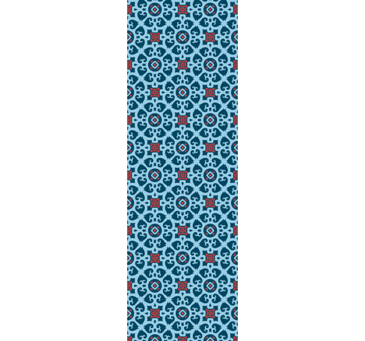 Kuviolliset laatat laatta tapetti - Tenstickers